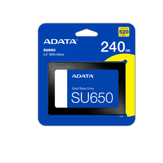 Adata Ultimate SU650 240GB Solid State Drive 2.5" SATA III 6Gb/s SSD