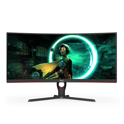 AOC CQ32G3SE 31.5" WQHD (2560x1440) 165Hz 1ms VA FreeSync 1000R Curved Gaming Desktop Monitor