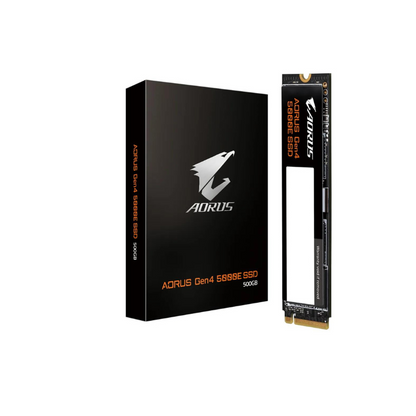 Gigabyte Aorus AG450E500G-G M.2 500GB PCIe 4.0 3D TLC NAND NVMe SSD