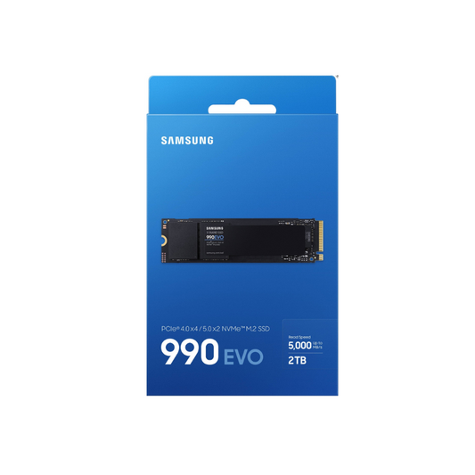 Samsung MZ-V9E2T0BW 990 EVO 2TB NVMe M.2 2280 PCI-Express 5.0 x2 SSD