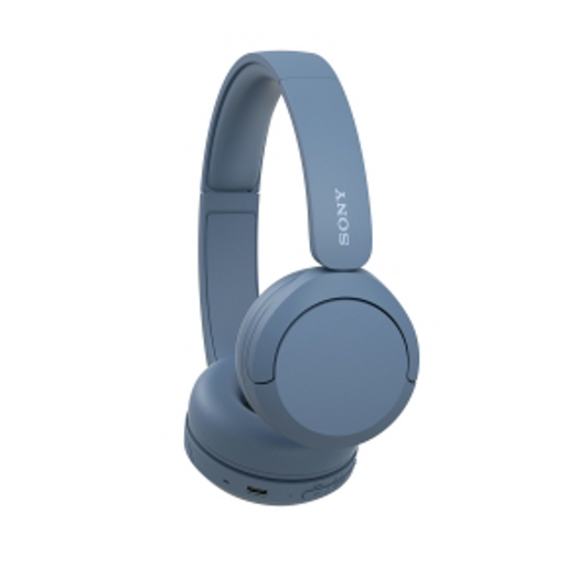 Sony WH-CH520 Bluetooth Wireless On-Ear Headphones - Blue