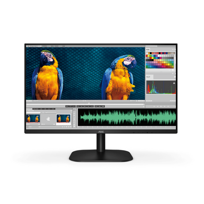 AOC 24B2H2 23.8" Full HD (1920x1080) 4ms 100Hz IPS Anti-Glare Black VESA Adaptive Sync Desktop Monitor