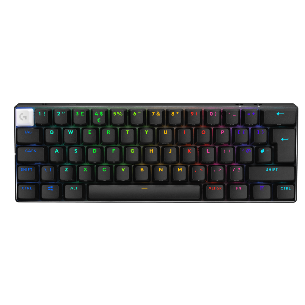 Logitech G PRO X 60 LIGHTSPEED GX Tactile Optical Switch RGB Wireless Gaming Keyboard