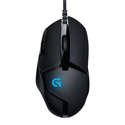 Logitech G402 Hyperion Fury 4k DPI Lightweight Black Wired Gaming Mouse