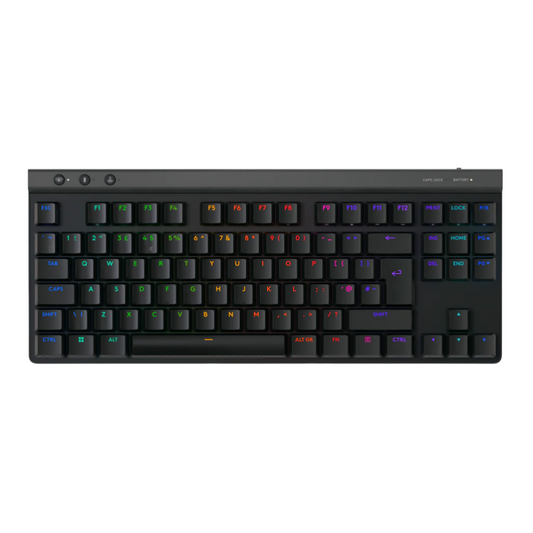 Logitech G515 LIGHTSPEED TKL Low-Profile GL Tactile Mechanical Wireless Black Tenkeyless Gaming Keyboard