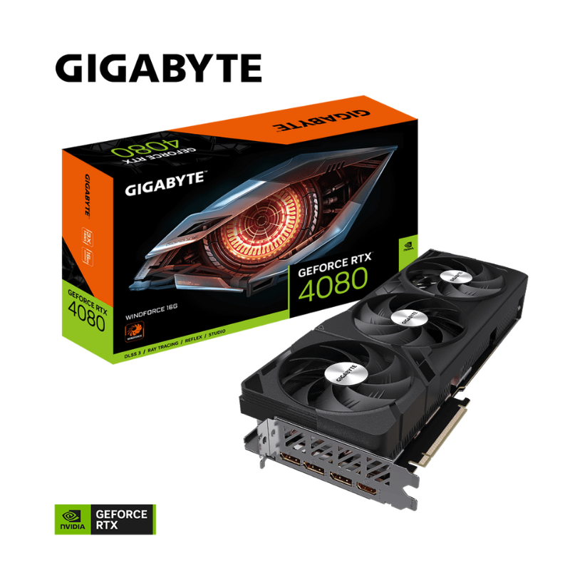 Gigabyte GeForce RTX™ 4080 16GB WINDFORCE