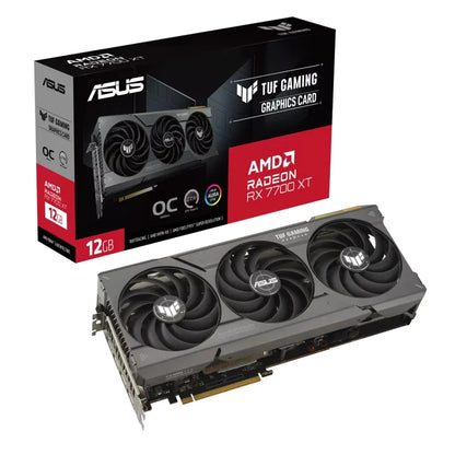 ASUS Radeon RX 7700 XT TUF GAMING OC 12GB GDDR6 PCIe 4.0 Desktop Graphics Card