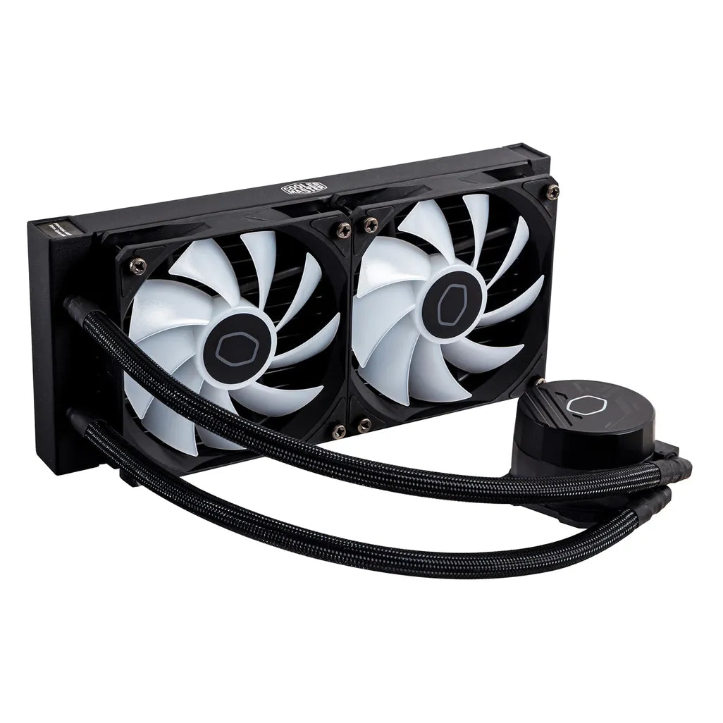 Cooler Master MasterLiquid 240L Core ARGB AIO 240mm Black Liquid CPU Cooler