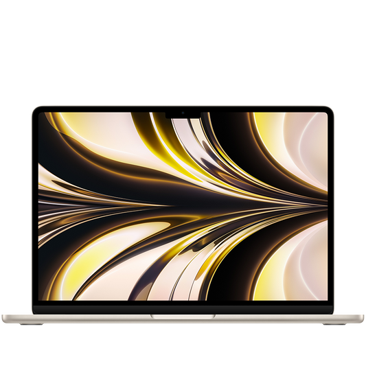 13-inch MacBook Air: Apple M2 chip with 8-core CPU and 8-core GPU, 16GB, 256GB - Starlight