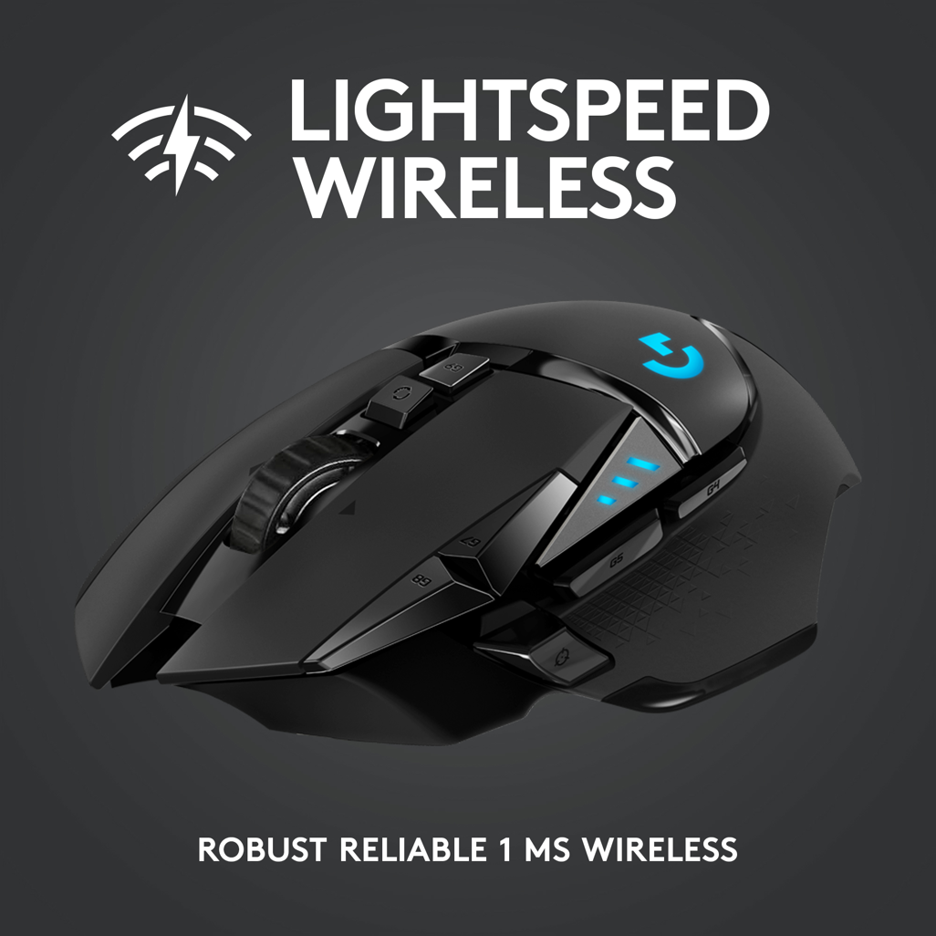 Logitech® G502 LIGHTSPEED Wireless Gaming Mouse