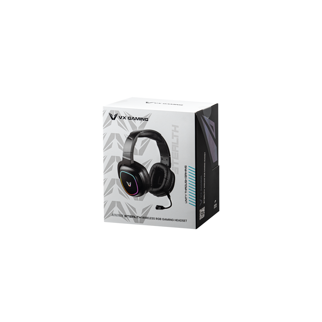 VX Gaming Stealth series Wireless Gaming Headset RGB