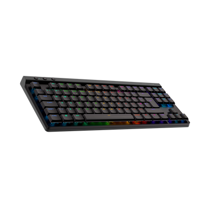 Logitech G515 LIGHTSPEED TKL Low-Profile GL Tactile Mechanical Wireless Black Tenkeyless Gaming Keyboard