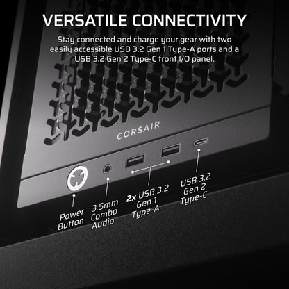 Corsair FRAME 4000D Modular Mid-Tower PC Case Black