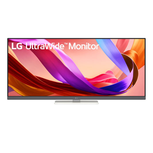 LG UltraWide 34″ FHD IPS White Monitor 100Hz USB-C incl Speaker