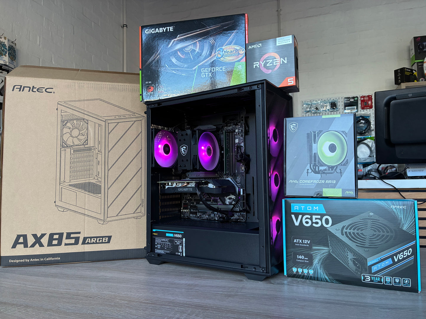 Ryzen 5 5600G GTX 1660TI 6GB Gamer PC