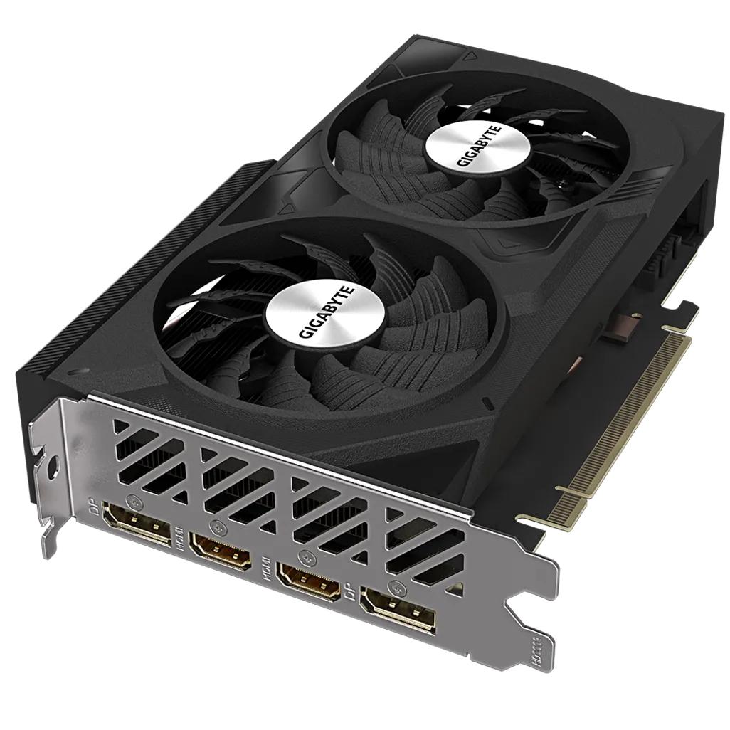 Gigabyte GeForce RTX 4060 WINDFORCE OC 8GB GDDR6 128-Bit PCIe 4.0 Desktop Graphics Card