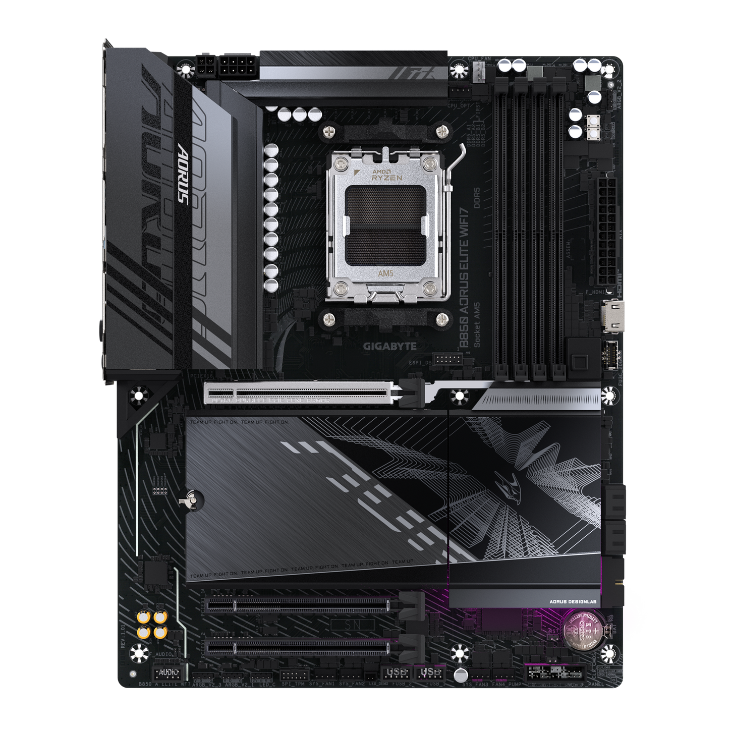 Gigabyte B850 AORUS ELITE WIFI7 AMD B850 Ryzen Socket AM5 ATX Desktop Motherboard