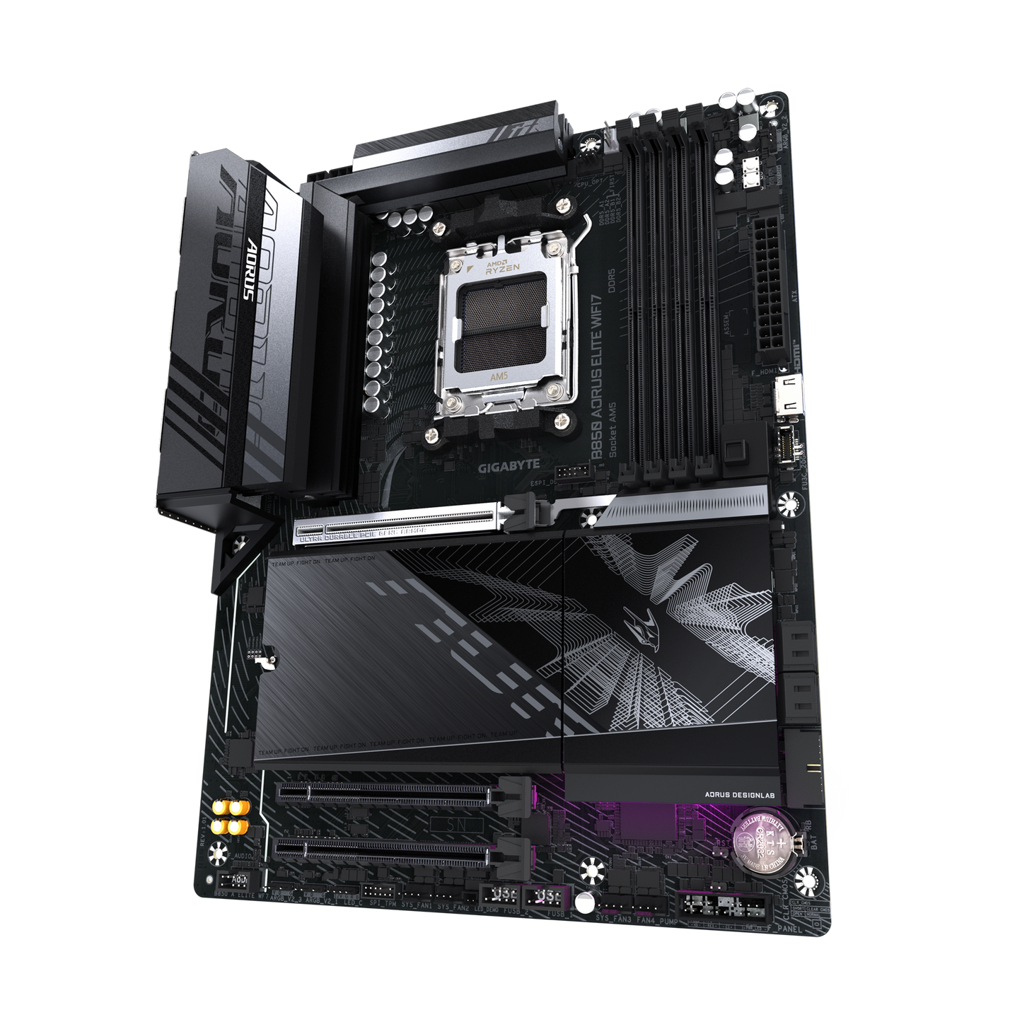 Gigabyte B850 AORUS ELITE WIFI7 AMD B850 Ryzen Socket AM5 ATX Desktop Motherboard