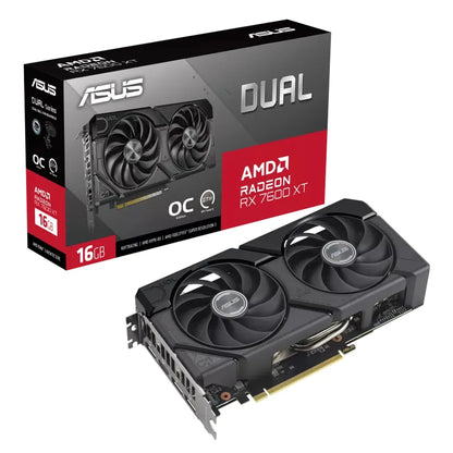 ASUS Radeon RX 7600 XT 16GB DUAL OC Edition GDDR6 128-Bit PCIe 4.0