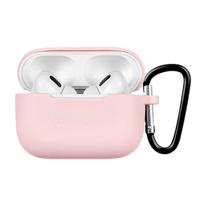 Amplify Note X Series TWS Earphones + Charging Case - White Case + Pink Cover