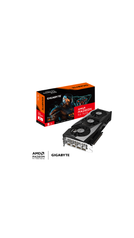 Gigabyte Radeon RX 7600 Gaming OC 8GB GDDR6