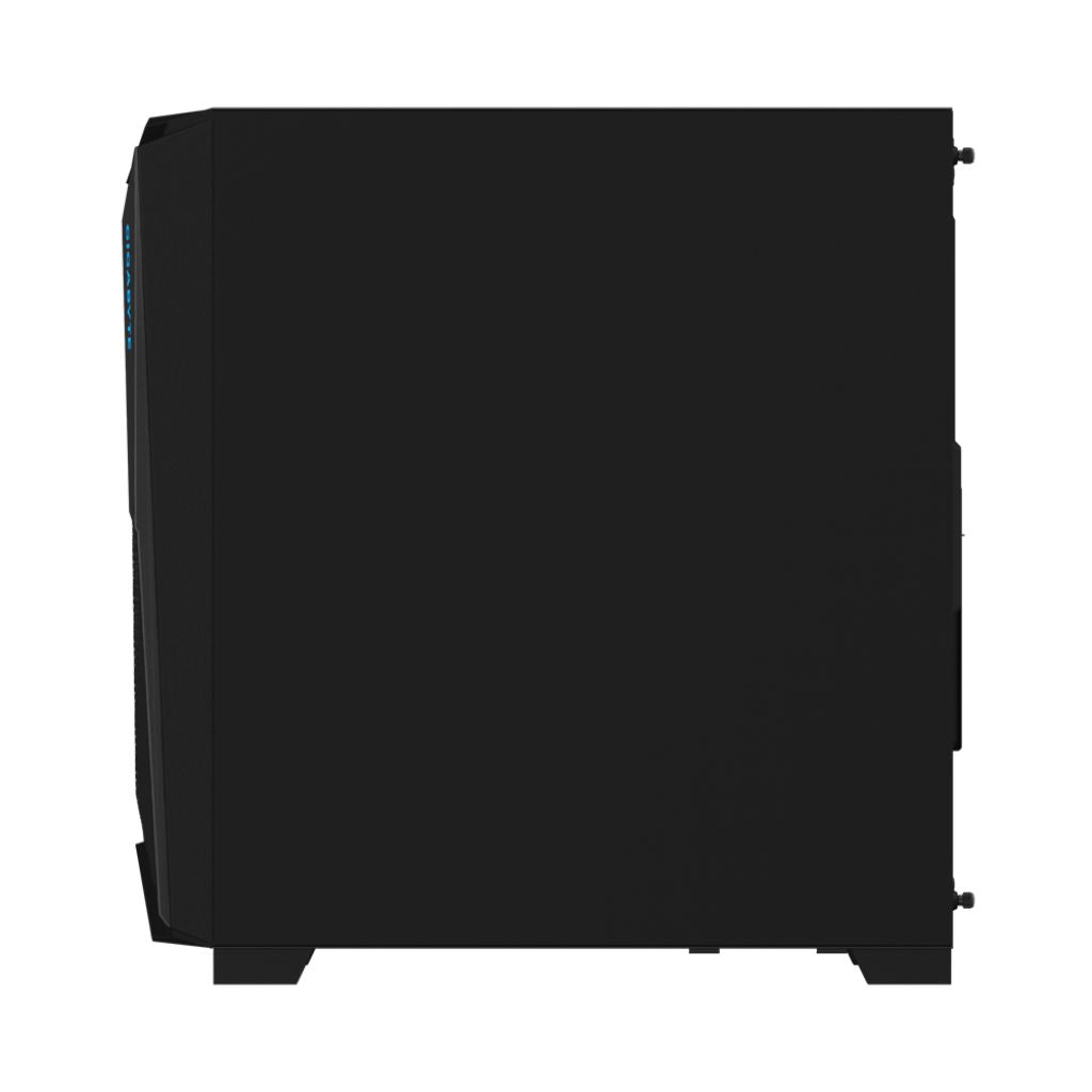 Gigabyte TYPE-C-V2 C301 GLASS V2 Clear Tempered Glass Mesh Steel Black ATX Mid-Tower Desktop Chassis