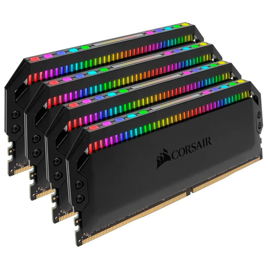 Corsair Dominator Platinum RGB 32GB (4x8GB) DDR4-3200MHz CL16 1.35V Black Desktop Memory