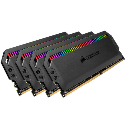 Corsair Dominator Platinum RGB 32GB (4x8GB) DDR4-3200MHz CL16 1.35V Black Desktop Memory