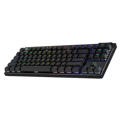 Logitech G PRO X TKL LIGHTSPEED Black Tactile Tenkeyless Wireless Gaming Keyboard