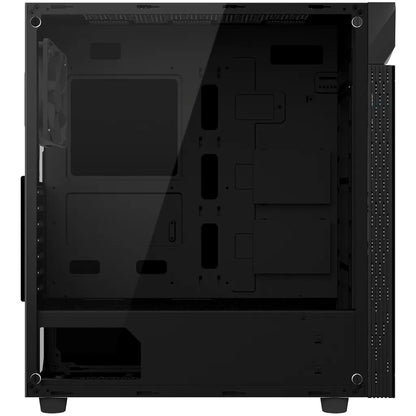 Gigabyte C200 Tempered Glass Black Steel ATX Mid Tower Desktop Chassis