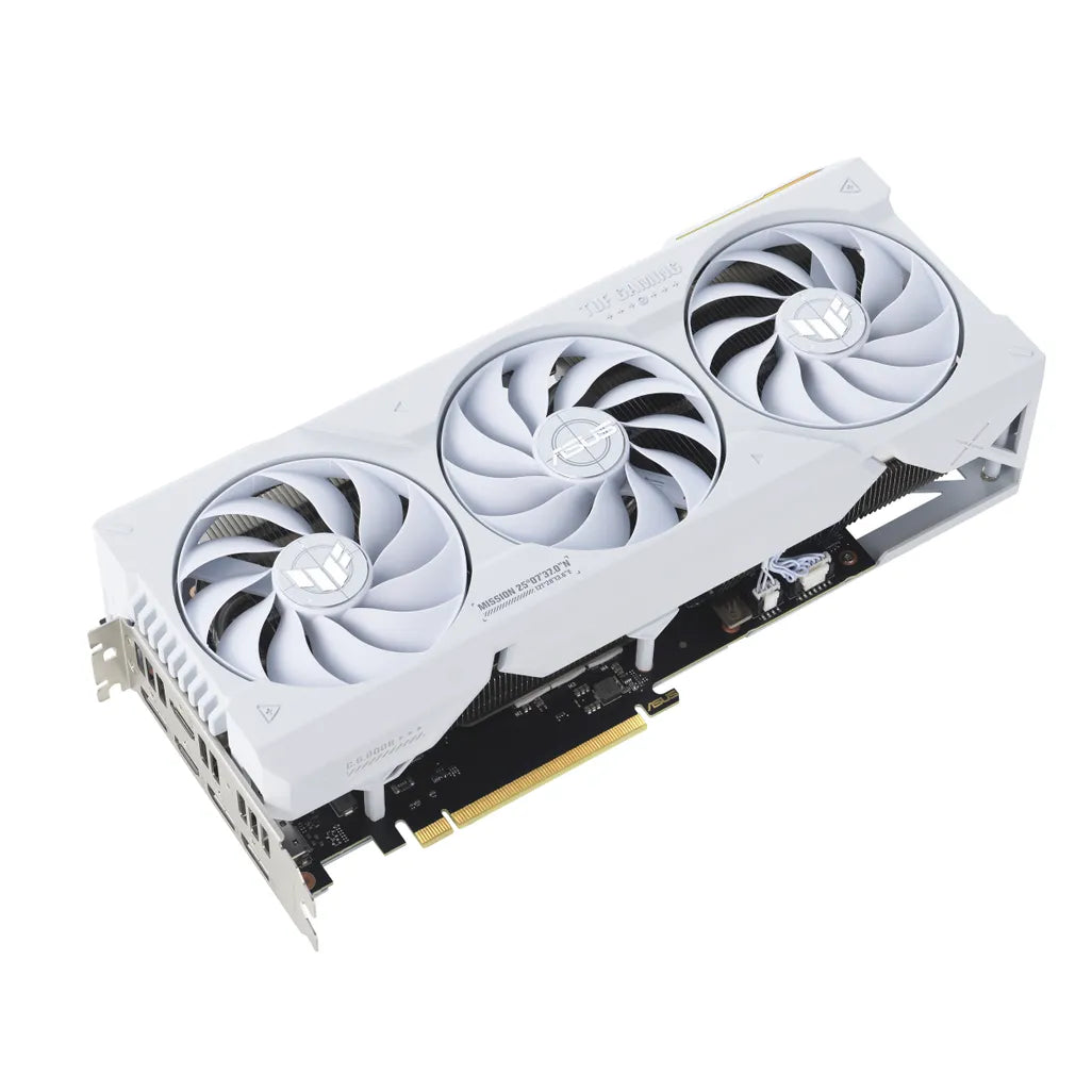 ASUS GeForce RTX 4070 Ti SUPER 16GB TUF Gaming White OC Edition GDDR6X