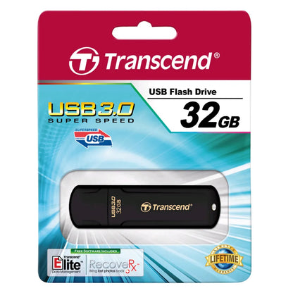 Transcend JetFlash700 32GB Black USB 3.0 Flash Drive