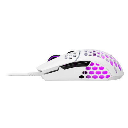 Cooler Master MM711 16000 DPI RGB Optical Sensor Matte White Wired Gaming Mouse