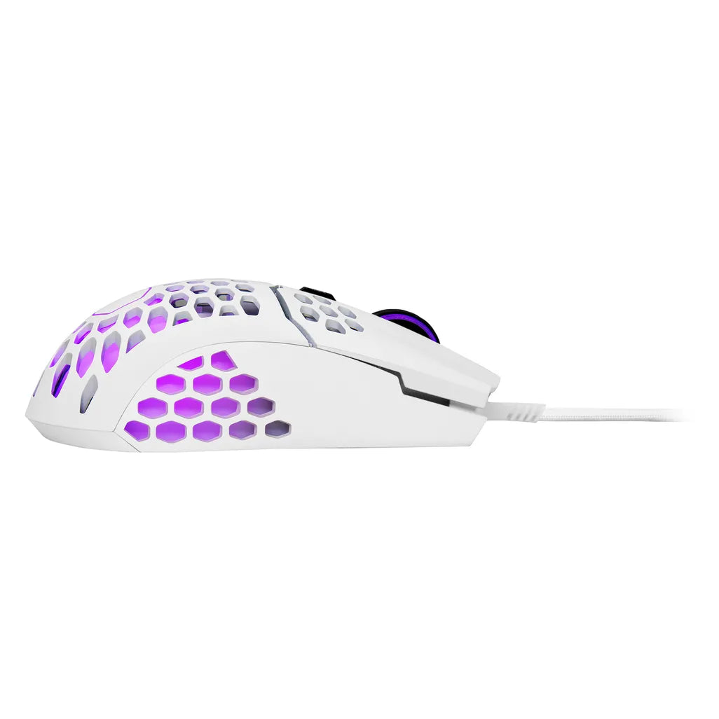 Cooler Master MM711 16000 DPI RGB Optical Sensor Matte White Wired Gaming Mouse