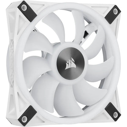 Corsair QL120 iCUE RGB LED 120mm PWM White Case Fan - 3 Pack