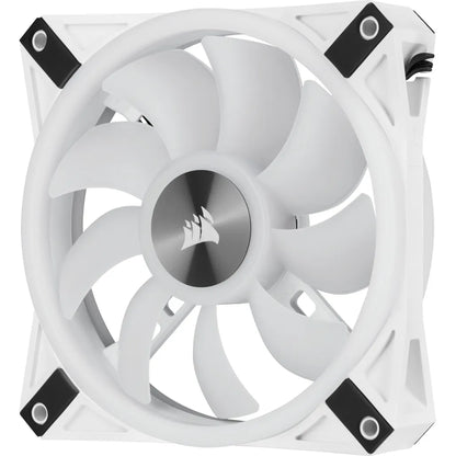 Corsair QL120 iCUE RGB LED 120mm PWM White Case Fan - 3 Pack