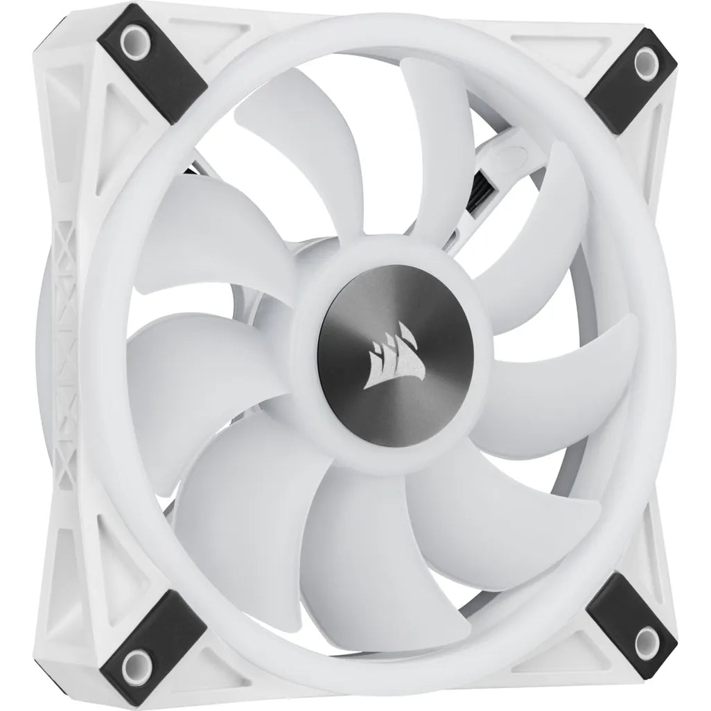 Corsair QL120 iCUE RGB LED 120mm PWM White Case Fan