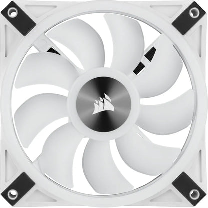 Corsair QL120 iCUE RGB LED 120mm PWM White Case Fan