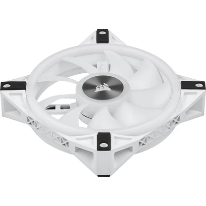 Corsair QL120 iCUE RGB LED 120mm PWM White Case Fan