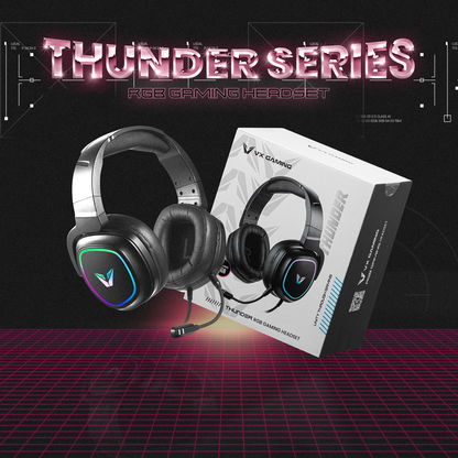 VX Gaming Thunder series Gaming Headset RGB