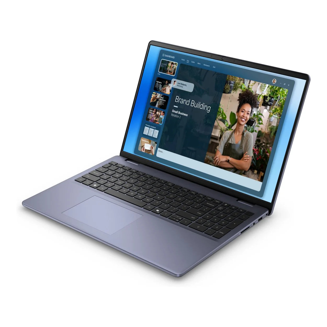 Dell 16 16-inch Core 5 120U 16GB RAM 512GB SSD Win 11 Pro Laptop