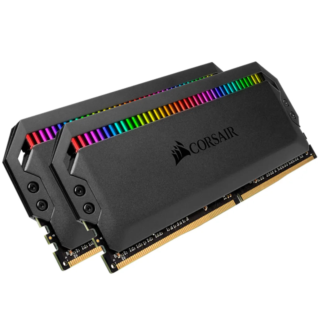 Corsair Dominator Platinum RGB 32GB (2x16GB) DDR4-3200MHz CL16 1.35V RGB Desktop Memory