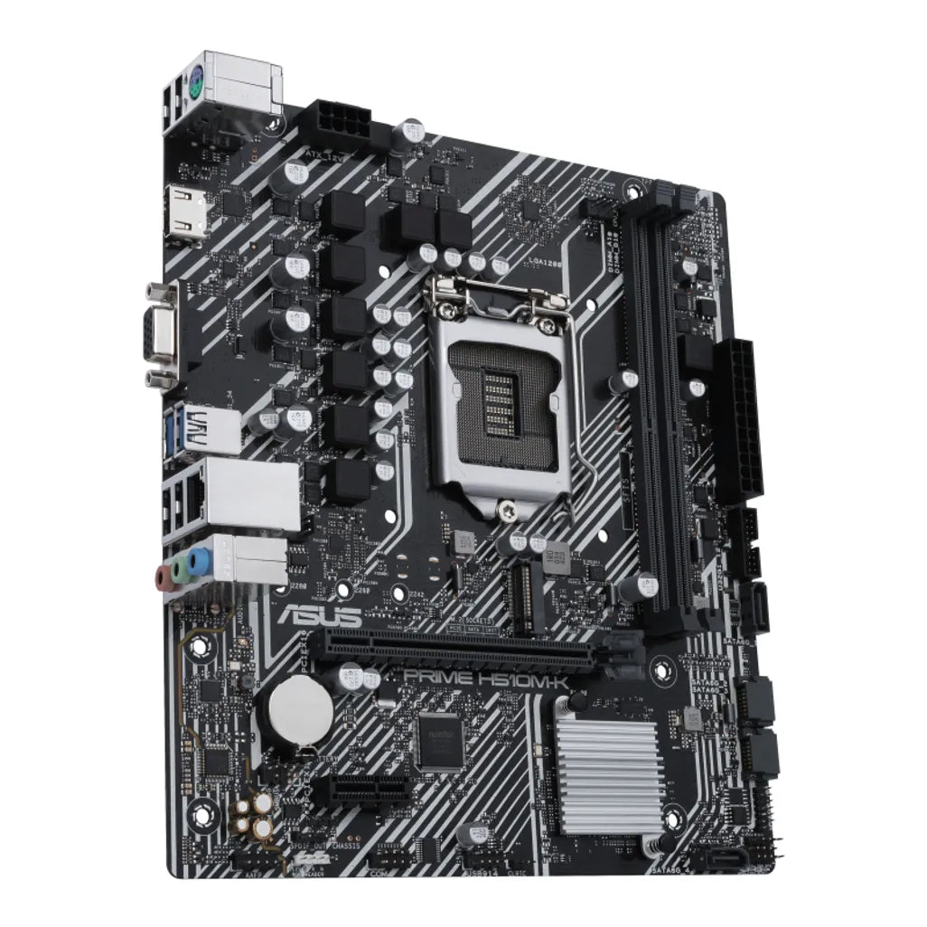 ASUS Prime H510M-K Intel H510 Rocket Lake LGA1200 Micro-ATX Desktop Motherboard