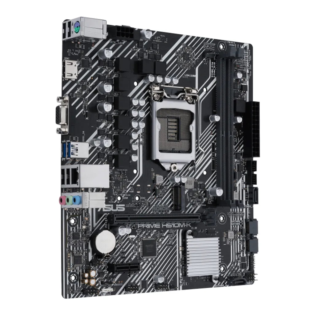 ASUS Prime H510M-K Intel H510 Rocket Lake LGA1200 Micro-ATX Desktop Motherboard