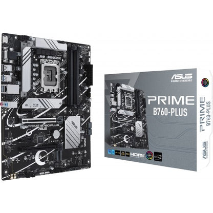 ASUS PRIME B760-PLUS D4 DDR4 Intel B760 Raptor Lake LGA 1700 ATX Desktop Motherboard