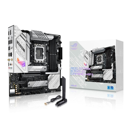 ASUS ROG STRIX B760-G GAMING WIFI DDR5 Intel B760 Raptor Lake LGA 1700 Micro-ATX Desktop Motherboard