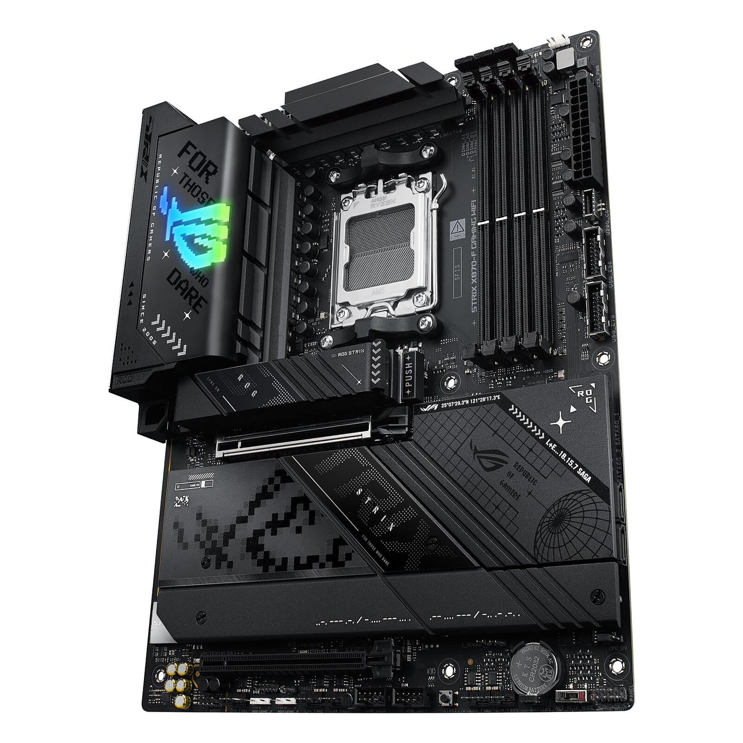 ASUS ROG Strix X870-F Gaming WIFI AMD X870 Ryzen Socket AM5 ATX Desktop Motherboard