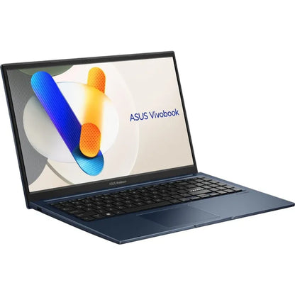 ASUS X1504VA-I38512BL1W VivoBook 15 X1504 Intel Core i3-1315U 4.50GHz 6-Core 15.6" Full HD(1920x1080) 60Hz Anti-Glare 8GB(On-Board) DDR4 512GB PCIe 3.0 NVMe M.2 SSD Windows 11