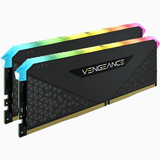 Corsair Vengeance RGB RS 32GB (2x16GB) DDR4-3600MHz CL18 1.35V Black Desktop Memory