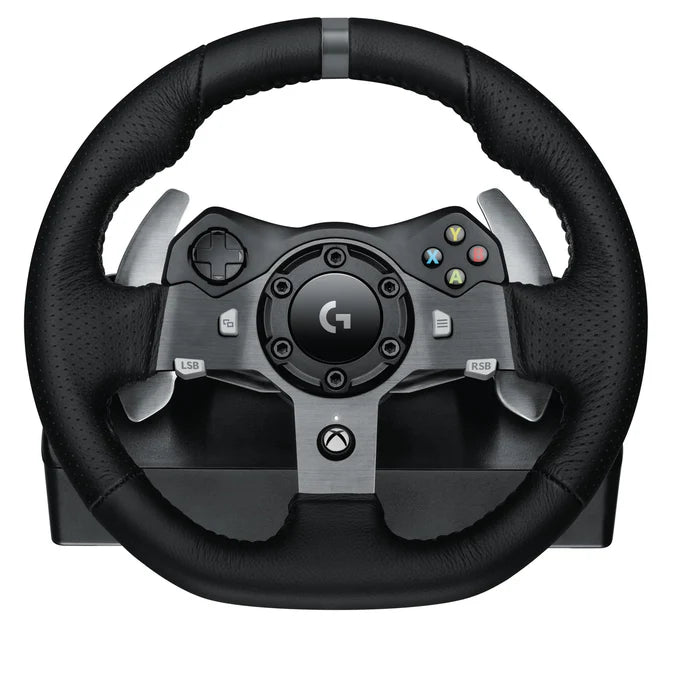 Logitech G920 Driving Force Racing Steering Wheel for Xbox One and PC